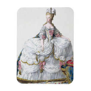 Marie Antoinette (1752-93) von "Receuil des Estam Magnet