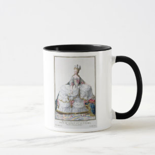 Marie Antoinette (1752-93) von 'Receuil DES Estam Tasse