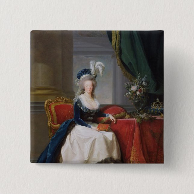 Marie-Antoinette 1788 Button (Vorderseite)