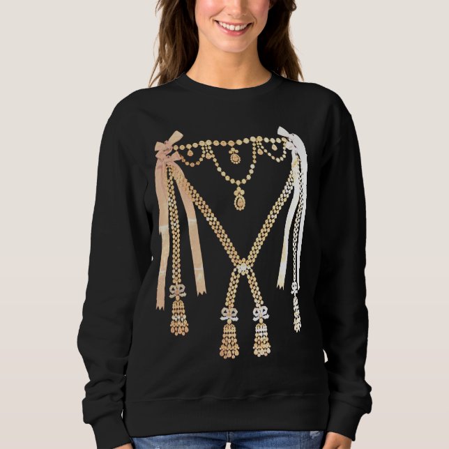 Marie Antoinette Affair of the Diamond Necklace Sweatshirt (Vorderseite)