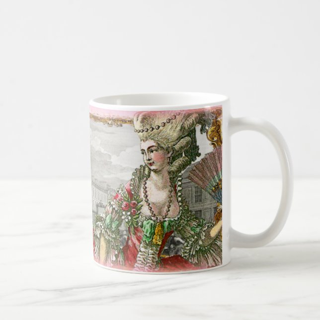 Marie Antoinette an der Versailles-Palast-Tasse Tasse (Rechts)