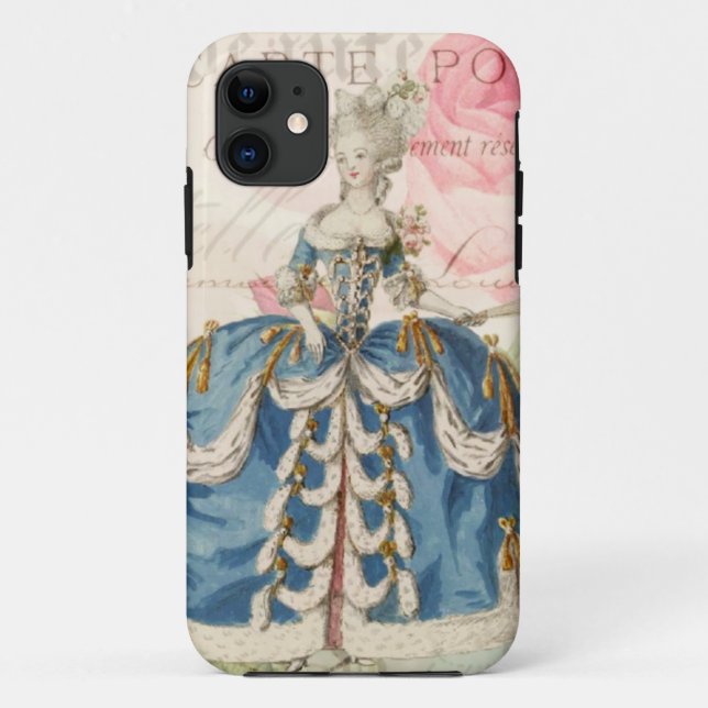 Marie Antoinette Barely There iPhone 5/5S Case (Rückseite)