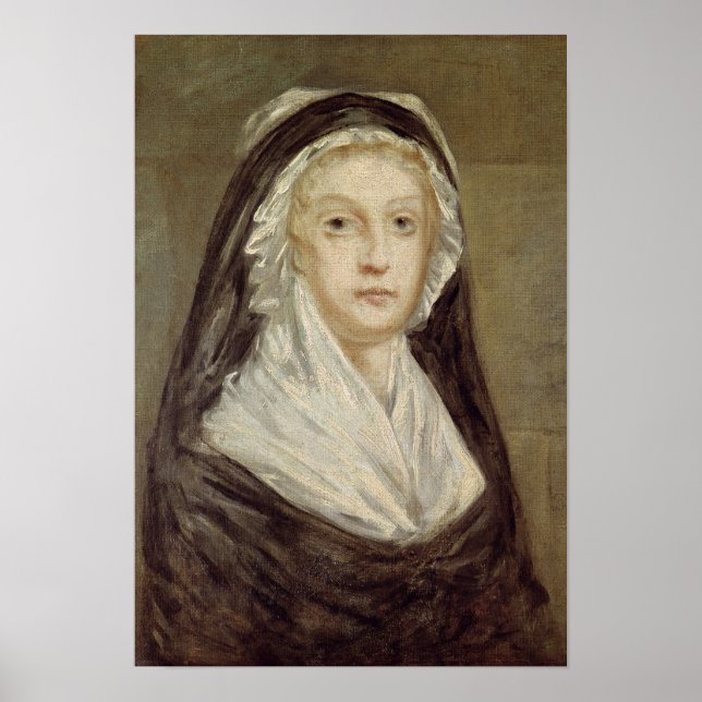 Marie Antoinette bei der Conciergerie Poster (Vorne)