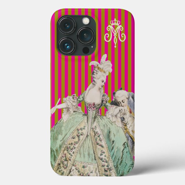 Marie Antoinette -CHANGE COLOR Case-Mate iPhone Ca Hülle (Rückseite)