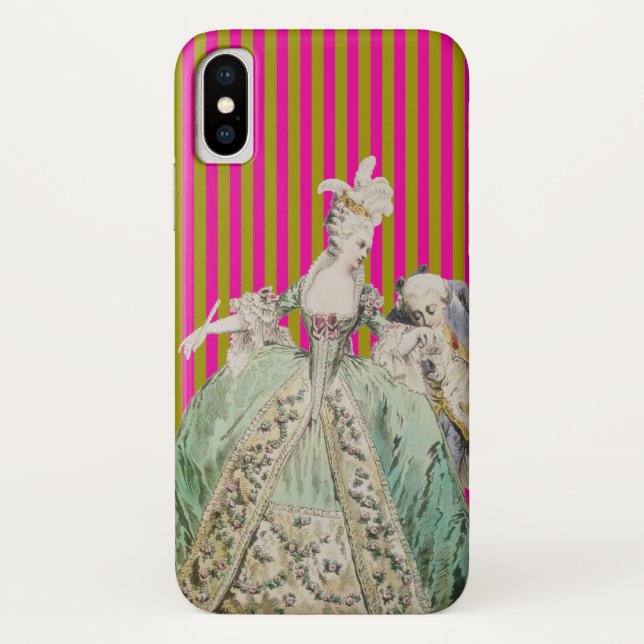 Marie Antoinette CHANGE FARBE (weitere Optionen) - Case-Mate iPhone Hülle (Rückseite)