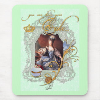 Marie Antoinette Cupcake und Bluebird Mousepad