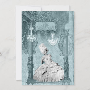 Marie Antoinette Diamanten und Staub Einladungen
