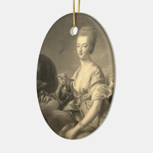Marie Antoinette –  Drouais shabby chic Keramik Ornament