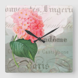 Marie Antoinette French Accent Wall Clock Quadratische Wanduhr