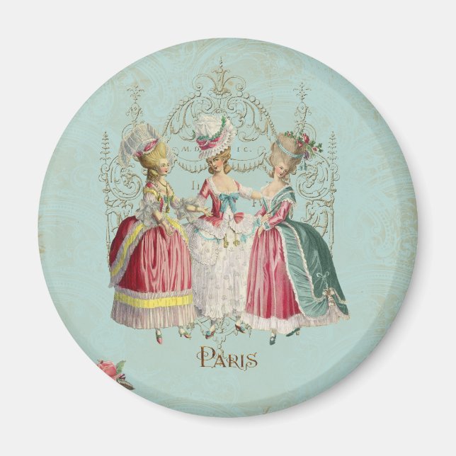 Marie Antoinette French Paris Ladys Magnet (Vorne)