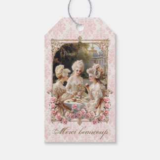 Marie Antoinette French roses tea cakes  ギフトタグ Geschenkanhänger