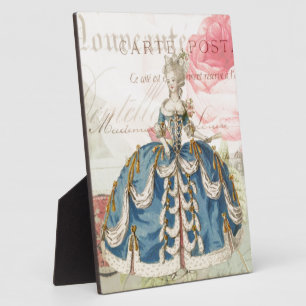 Marie Antoinette Gedenktafel Fotoplatte