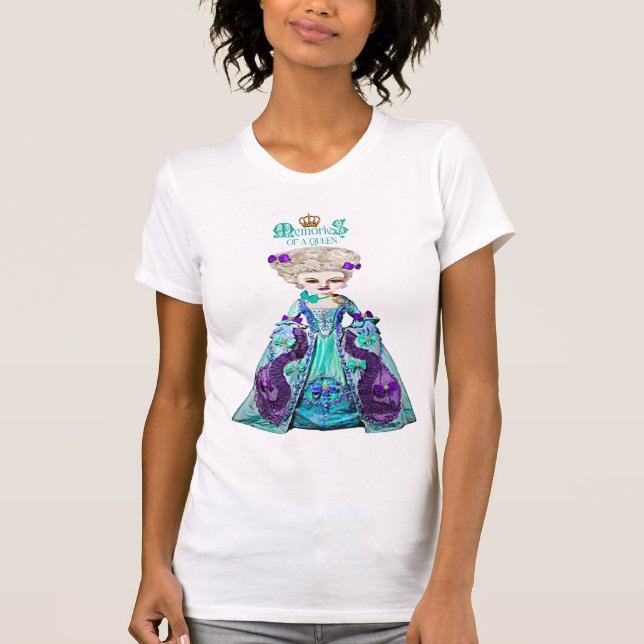 Marie Antoinette Ich wurde nicht erbaut T-Shirt (Vorderseite)