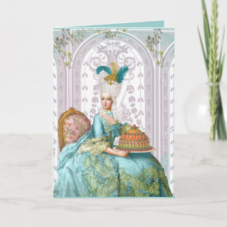 Marie Antoinette in Aqua Karte
