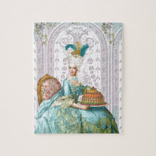Marie Antoinette in Aqua Puzzle