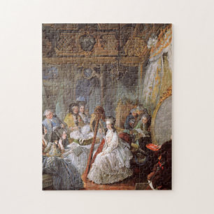 Marie Antoinette in her Chamber at Versailles Puzzle