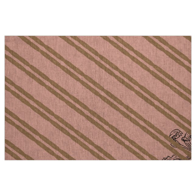 Marie Antoinette initial monogram upholstery linen Stoff (Fat Quarter (45,7 x 55,9 cm))