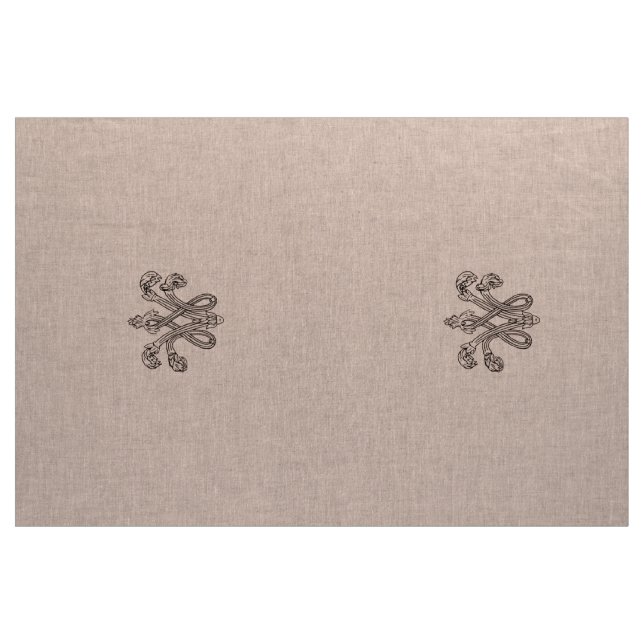 Marie Antoinette initials monogramm polsterung Stoff (Yard (91,4 cm))
