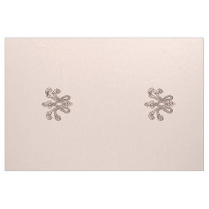 Marie Antoinette initials monogramm upholstery Stoff