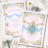 Marie-Antoinette-inspirierte Hochzeit