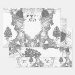 Marie Antoinette Joyeux Weihnachten Geschenkpapier Set