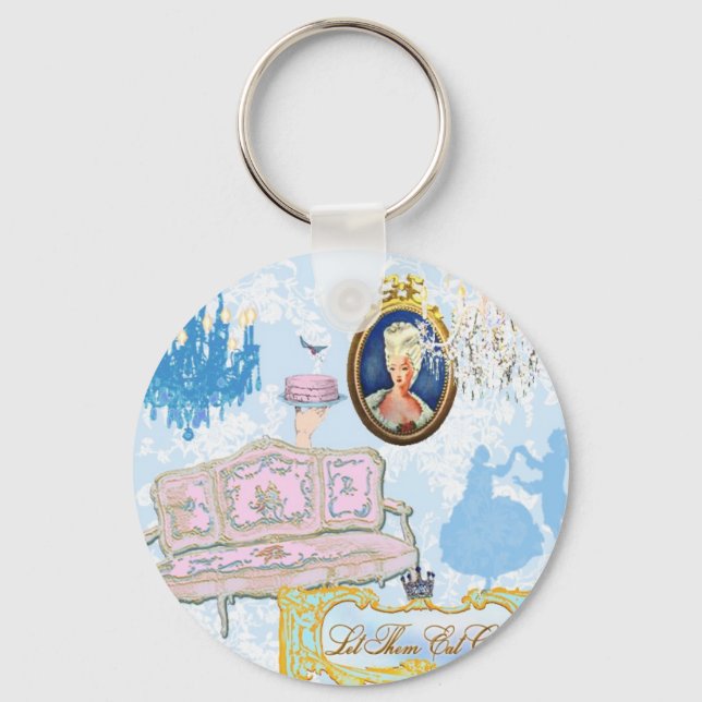 Marie Antoinette Keyring Schlüsselanhänger (Vorderseite)