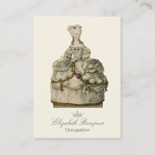 Marie Antoinette Kleid ~ Visitenkarte