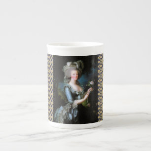 Marie Antoinette Knochen-China-Tasse Prozellantasse