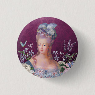 Marie Antoinette Königin von Frankreich Button
