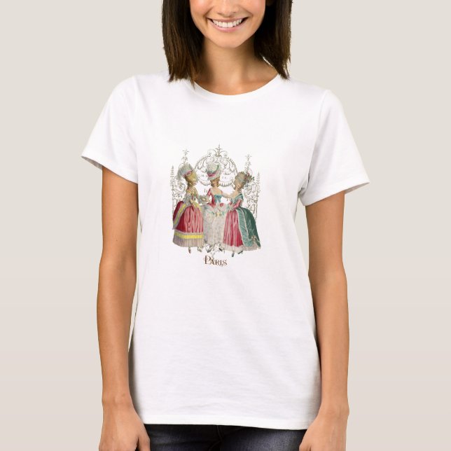 Marie Antoinette Ladys in Wart T-Shirt (Vorderseite)