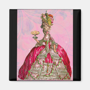 Marie Antoinette Lasse ihnen Esskuchen Magnet