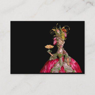 Marie Antoinette Lasse sie mit Visitenkarten Visitenkarte