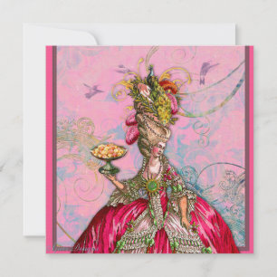 Marie Antoinette Lasse sie zum Essen Einladung