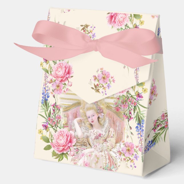 Marie Antoinette let them eat cake box Geschenkschachtel (Vorderseite)