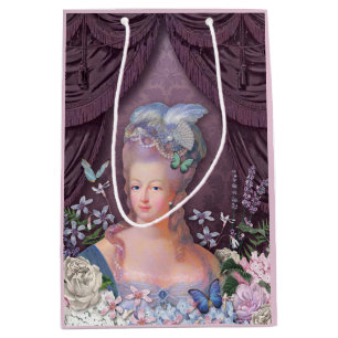 Marie Antoinette lila Blumen Mittlere Geschenktüte