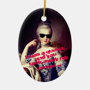 ♥ Marie-Antoinette Marie Antoinette crazy Kitsch ♥ Keramik Ornament