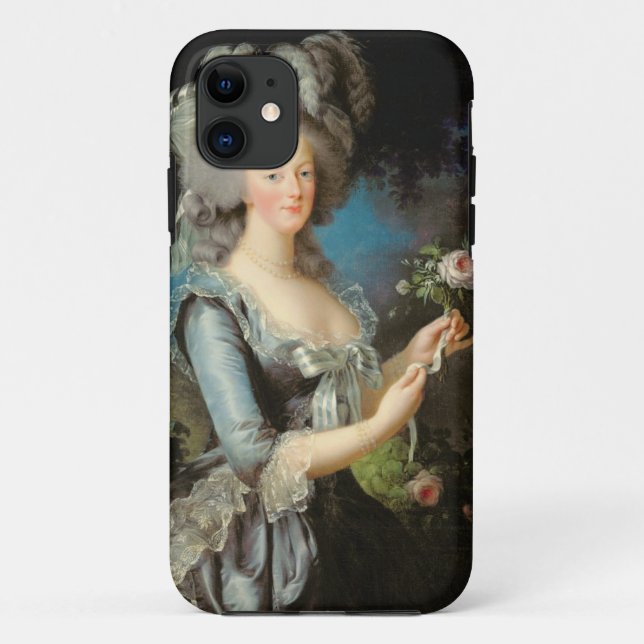 Marie Antoinette mit einer Rose, 1783 Case-Mate iPhone Hülle (Rückseite)