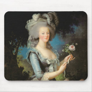 Marie Antoinette mit einer Rose, 1783 Mousepad