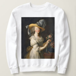Marie Antoinette mit Rose Sweatshirt