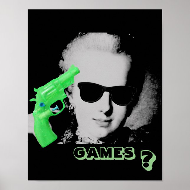 Marie-Antoinette mit Sonnenbrille Marie-Antoinette Poster (Vorne)