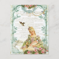 Marie Antoinette mit Sparrow
