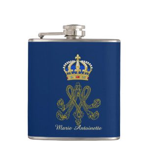 Marie Antoinette Monogram Flachmann