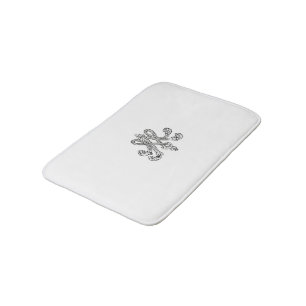 Marie Antoinette – Monogramm – Monogram initials Badematte