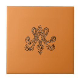 Marie Antoinette – Monogramm – Monogram initials Fliese