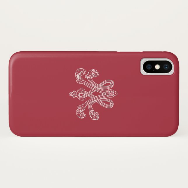 Marie Antoinette – Monogramm – Royal Monogram Case-Mate iPhone Hülle (Rückseite (Horizontal))