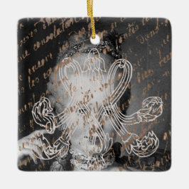 Marie Antoinette – Monogramm – Royal Monogram Keramikornament