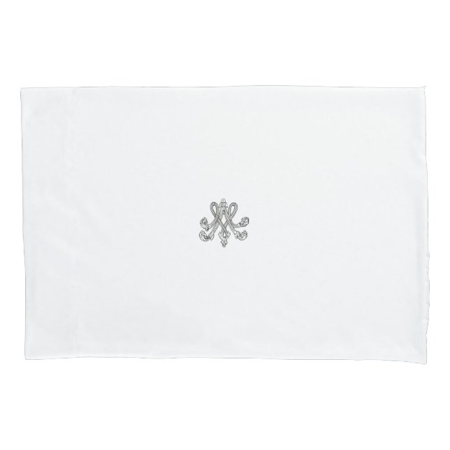 Marie Antoinette – Monogramm – Royal Monogram Kissenbezug (Vorderseite)