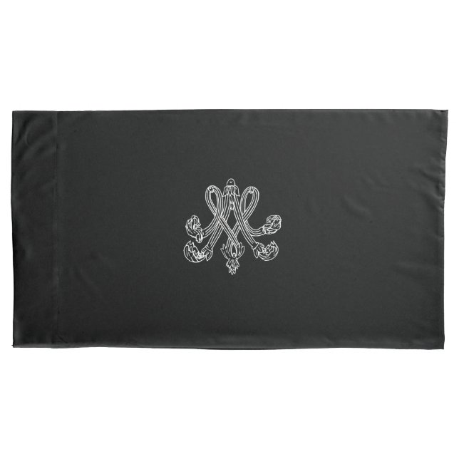 Marie Antoinette – Monogramm – Royal Monogram Kissenbezug (Vorderseite)