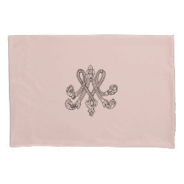 Marie Antoinette – Monogramm – Royal Monogram Kissenbezug