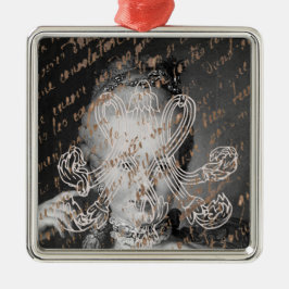 Marie Antoinette – Monogramm – Royal Monogram Ornament Aus Metall